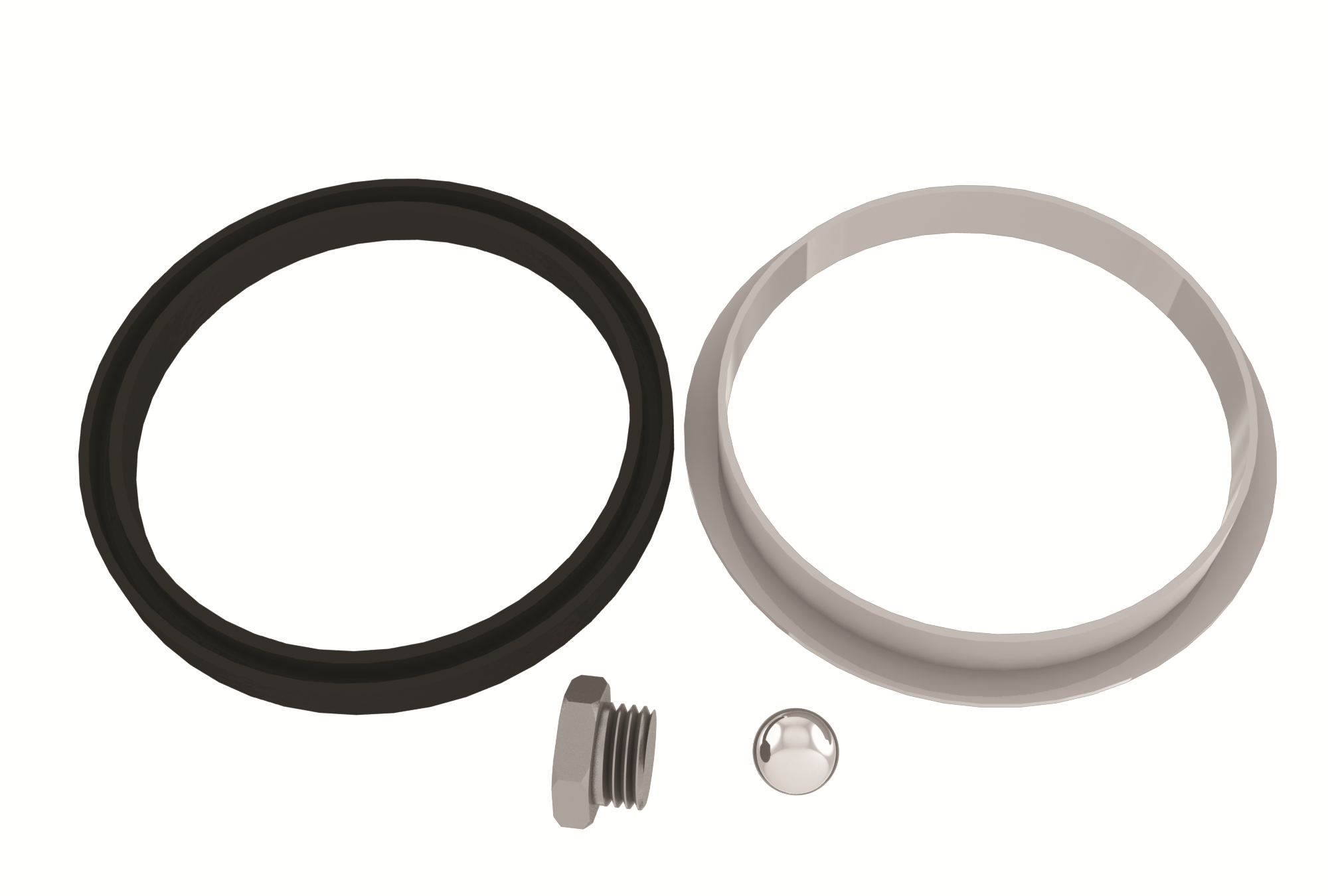 PT Coupling Versatile Swivel 5019015 Swivel Repair Kit, 1-1/2 in, FKM, For Use With: Standard Cam and Groove Swivel
